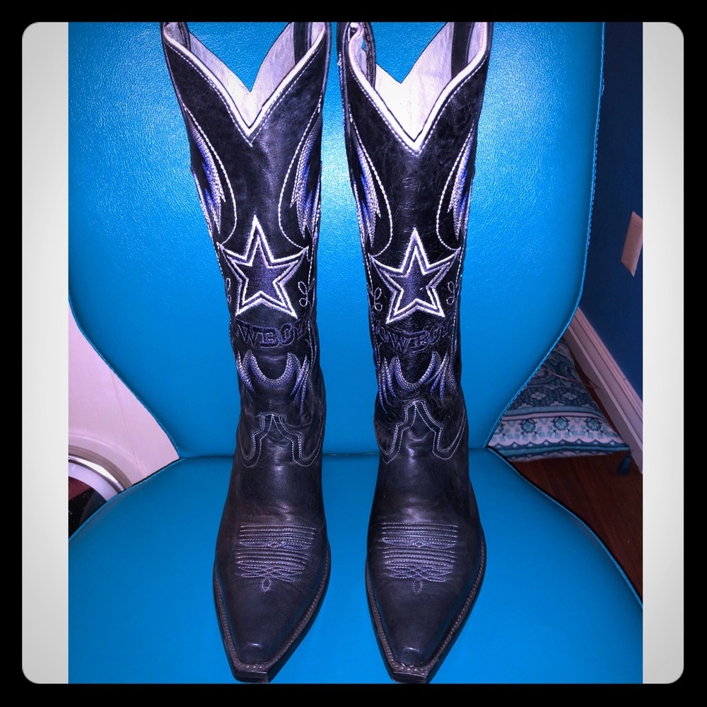 Dallas cowboys luchese boots